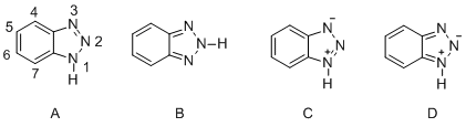 Benzotriazole tautomers and their derivatives